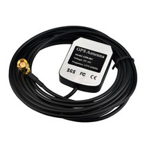 DollaTek NEO6M UBLOX 차량용 방수 GPS 액티브 안테나 28dB 3미터 SMA 포트