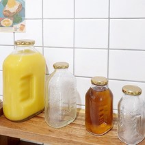레트로 델몬트 훼미리 물병 유리병 500ml, 단품