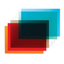 다담아트 PVC 필름지 A4(6색) 두꺼운 셀로판지 PVC칼라필름, PVC필름지 A4(투명주황색6장)