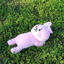 BT21 힐링라잉 쿠션 인형 애착베개 쇼파쿠션, 쿠키