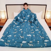 온열침낭 항온 침낭 성인 두꺼운방한 타입학생 브레이크타임 이불겸용 발차기방지이불 매직기기, C01-120150여름얇은스타일 일체, T20-어깨보호 보온 모리어 털갈