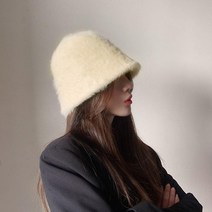 버킷햇 페도라 양털모자 패션 니트 뽀글이 벙거지 모자 앙고라버킷햇 방울모자 양털 겨울 퍼 플로피햇 뽀글