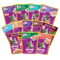 위스카스 파우치 1개~24개, H 위스카스파우치80g(구운고등어)x24