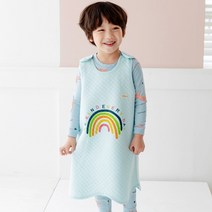 더미누 비카인드블루 무형광 삼중직 보온 수면조끼