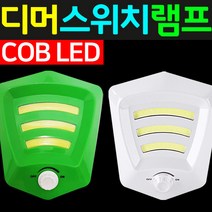 도매짱 디머 LED 벽등 램프 무드등 수유등 터치등 침실조명, B.그린
