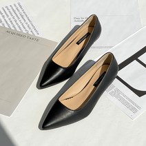 [당일출고] 꼼꼼구두 마리 베이직 발편한 펌프스 베이직 스틸레토힐 (4cm)