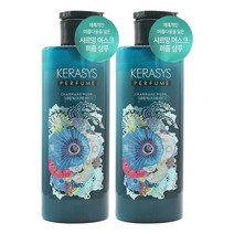 케라시스 케라시스 퍼퓸 샴푸/린스/머스크/앰버 600ml+600ml, 러블리 데이지 퍼퓸 린스x2개