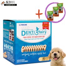 포켄스 덴티페어리 덴탈껌 584g + 카누들 양치껌 3팩, S사이즈