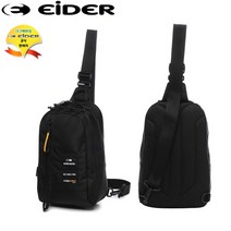 아이더 코듀라 여행용 슬링백(DUA22B47 블랙), 블랙(Z1)