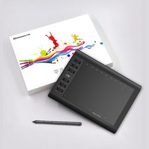 10moons-10x6 인치 G10 디자인 그래픽 태블릿 디지털 드로잉 펜 아트 8192 레벨 12 익스프레스 키 지원 안, 한개옵션1, 01 G10 Graphic tablet