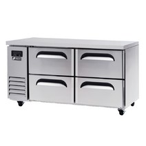 프레쉬 서랍식테이블냉장고 1500 4도어 간냉식 올스텐 디지털 FT-1500R-D4