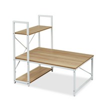 [데코라인] 에이더 조립식 900 h형 좌식 책상, 색상:메이플비치