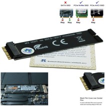 Sintech 신테크 NGFF M.2 nVME SSD 어댑터 카드/업그레이드 맥프로/Upgrade 2013-2015 Year Macs