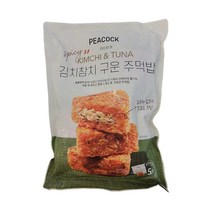 피코크 김치참치 구운주먹밥 100g*5입, 1개, 100g