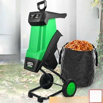 목재 분쇄기 파쇄기 농기 정원, 2800W 분쇄기 + 10미터 라인