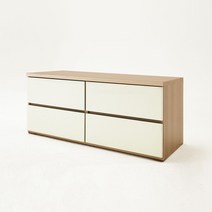 소티디자인 디프 2단 속깊은 서랍장 1200 - 2color, 아이보리