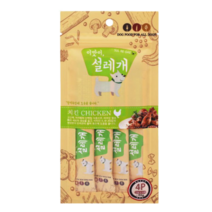 식후 펫디저트 강아지 신부전간식 강아지살찌우기 애견츄르 신부전강아지간식 개죽, 1개, (15gX4p) - 소고기 60g