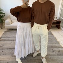 셀프메이드 톡톡한 두께감의 무지 유넥 긴팔티셔츠 6Color (M-2XL) 이너티셔츠 롱슬리브 면티
