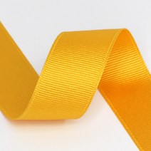 [리밴드] 골지리본 골직 선물포장 리본끈 25mm 45m, B06. 황금노랑