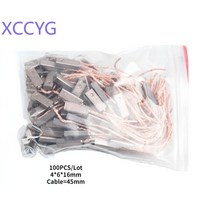 자동차 발전기 XCCYG 제너레이터 카본 브러시 액세서리 보쉬 메르세데스 벤츠 BMW 폭스바겐 아우디 지리 포드 볼보 4616mm 100PCs