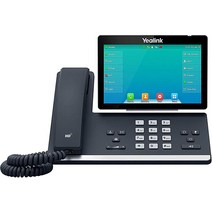 Yealink T57W IP 폰 16 VoIP 계정. 7인치 조절 가능한 컬러 터치 스크린. USB 2.0 802.11ac Wi-Fi 듀얼 포트 기가비트 이더넷 802.3a