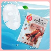 마스크팩 얼굴팩 시트 피부 관리 화장품 홍삼 10팩, 상세페이지 참조