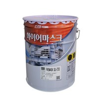 KCC 페인트 화이어마스크 FIREMASK SQ-2700 : 2시간용 유성 내화페인트 화재 철골 H빔 도장용 18L, 무광, 2시간 백색, 18000ml