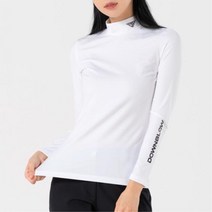 여성 겨울 기모 반폴라 골프 이너 티셔츠 필드 골프옷 1인골프 40대 연습복