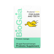 바이오 가이아 프로덴티스 구강 유산균 30캔디 어린이 사과맛 락토바실러스 루테리 Biogaia Prodentis, 1개, 기본