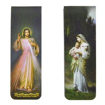 가톨릭성물 자석성화 책갈피 자비예수 1set/2ea