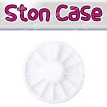 5개입~ C커브 반진주 12칼라 10mm 8mm 6mm 진주스톤 네일스톤 진주파츠 반진주파츠 (수량구매 대환영), 1[원형휠케이스]소형/화이트/1ea