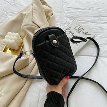 제이제이헤라 여성 똑딱이 퀄팅 미니백 핸드폰가방 cr-33