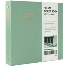 예쁜 콜렉트북 민트라떼 1개 콜북 티켓앨범 여행 항공권 영수증 스크랩