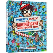 Where's Wally? The Magnificent Mini Book Box - 5 Books & Magnifying Glass : 월리를 찾아라 미니북 5권 박스 세트, Walker Books