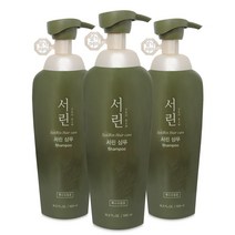 댕기머리 서린 한방 샴푸 500ml x 3개