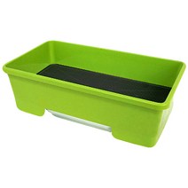 전원 채소밭 오가닉 화분, 그린