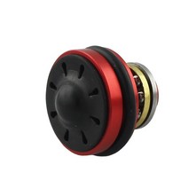 수압대패 VULPO CNC 알루미늄 사일런트 베어링 피스톤 헤드 및 실린더 세트 에어소프트 버전 2/3 기어박스, 03 Red Piston Head