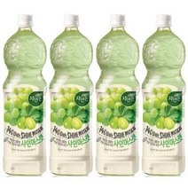 웅진식품 자연은 샤인머스캣 음료수 pet 1.5L 4개입, 1개