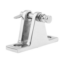 shangren 보트 오목 베이스 데크 힌지 비미니 탑, 설명, 설명, 실버