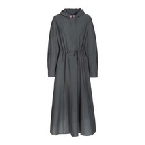 베스띠벨리 2021 가을 면혼방 후드 롱 원피스2517GY