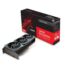 사파이어 21323 01 20G AMD 라데온 RX 7900 XT 게이밍 그래픽 카드 20GB GDDR6 RDNA 3 포함
