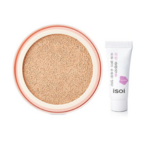 아이소이 스킨케어 쿠션 파운데이션 SPF38 PA++ 리필 + 수분폼 7ml 세트, 3세트, 21호(쿠션)