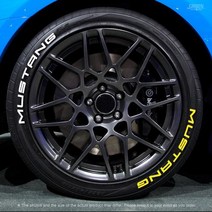 그리븐 타이어 레터링 스티커 알파벳 데칼 1.8cm 2.8cm 이니셜 TR02, A (2.8cm)