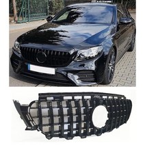 벤츠 w213 e클래스 GT 세로그릴 블랙 실버 AMG스타일 e300 e220