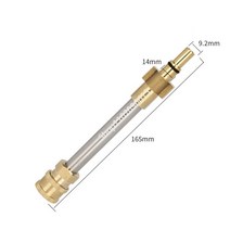 고압 세척기 건용 10cm 스피어로드 랜스 어댑터 14 퀵 커넥션 Karcher Lavor Bosch Nilfisk Interskol, [01] 무색
