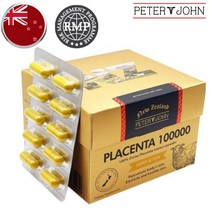 뉴질랜드 피터앤존 고함량 양태반 분말 100000mg 100캡슐 100% 플라센타 파우더 가루, 단품