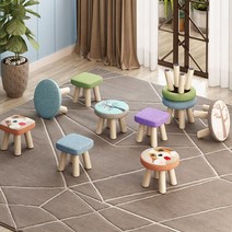 JINGHENG 실용적인 스툴 벤치 미니 스툴 스툴 체어 의자, 사각형 부엉이