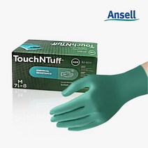안셀 마이크로플렉스 터치앤터프 TNT 92-600 니트릴 장갑 100매입, M