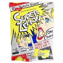 노벨 슈퍼 레몬 캔디 88g 일본 사탕 강한 신맛 아이셔, 5개