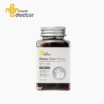 [마이펫닥터] 릴렉스원츄 강아지 영양제 분리불안 간식 스트레스 케어 80g 1ea, 릴렉스원츄 1개